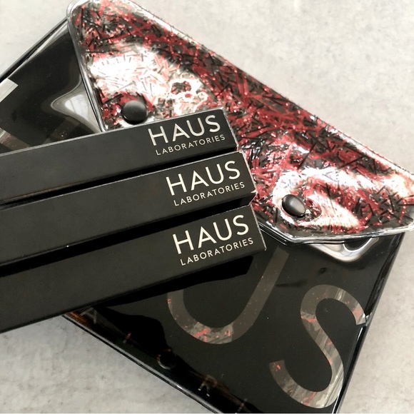 HAUS LABORATORIES by Lady Gaga 4pc HAUS of Whiskey Lip & Eye Makeup Set NWT - Picture 3 of 9